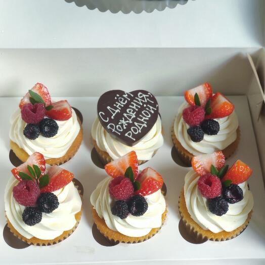 Cupcakes de cumpleaños