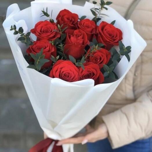 Red rose 9