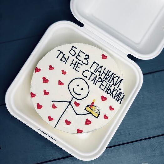 Бенто торт «Без паники»