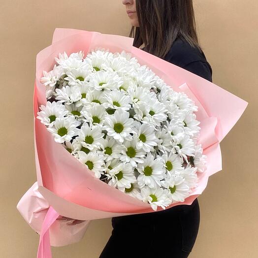 Bouquet of 15 bush chrysanthemums