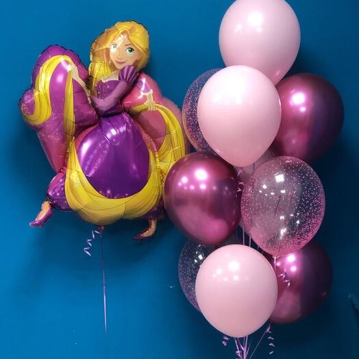 Set of balls "Rapunzel"