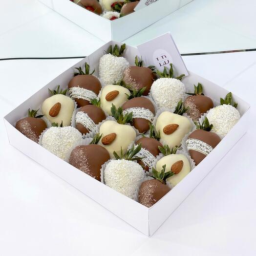 Набор «Райское наслаждение» из клубники в шоколаде