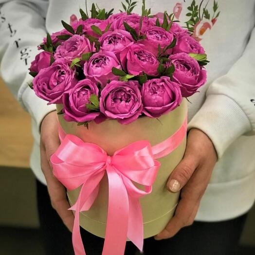 Цветы в коробке