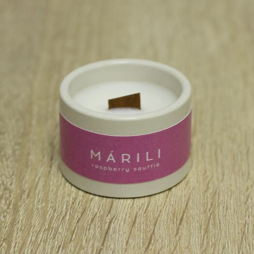Marili / Raspberry souffle / Аромасвеча / малиновое суфле / 30 мл