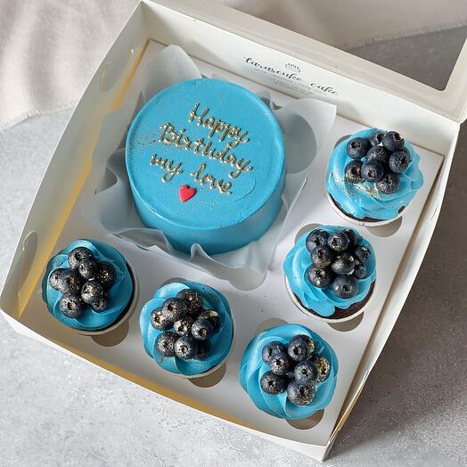 Набор «Бенто + 5 капкейков»