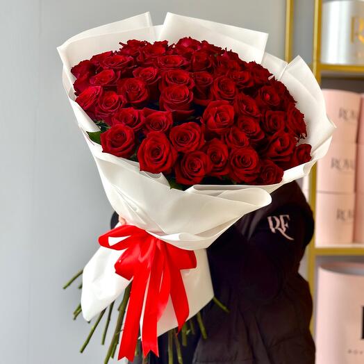 Букет из 51 метровых роз