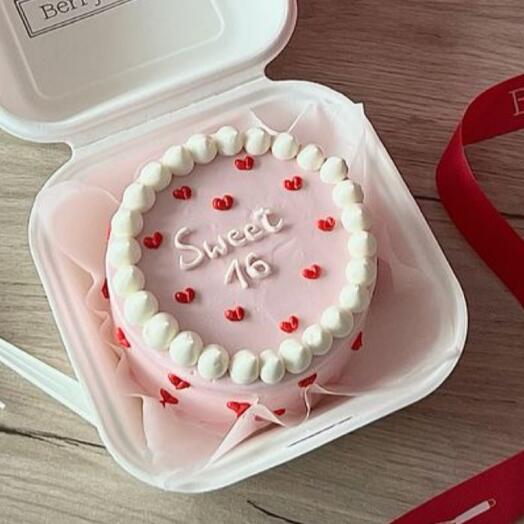 Бенто торт sweet 16