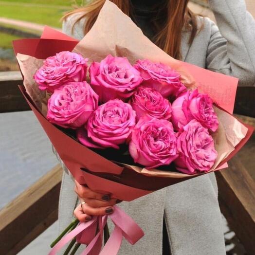 Rosas peonías