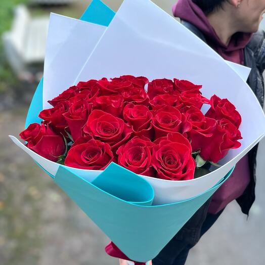 Розы 25 штук 60 см