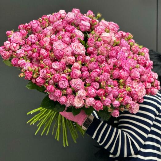 РОЗА КУСТОВАЯ ПИОНОВИДНАЯ 101 МАДАМ