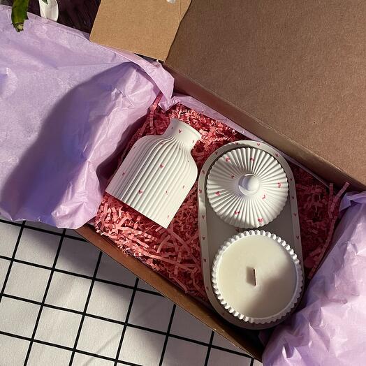 Set de regalo 1"corazones"