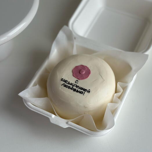 Pastel de Bento "sin pánico no eres viejo"