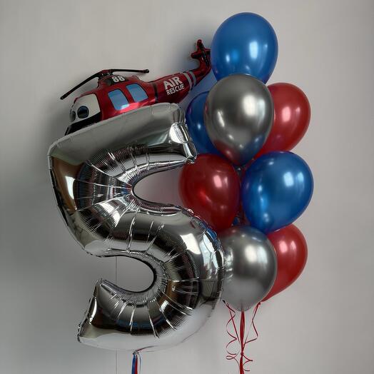 Набор шаров на 5 лет
