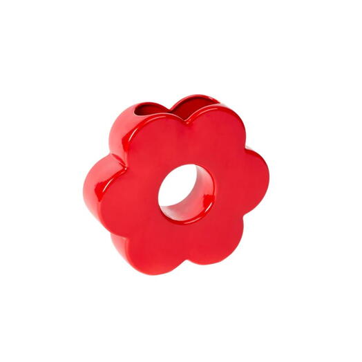 Vase (vaza / ваза) Daisy Crvena (red), 20 cm, DOIY