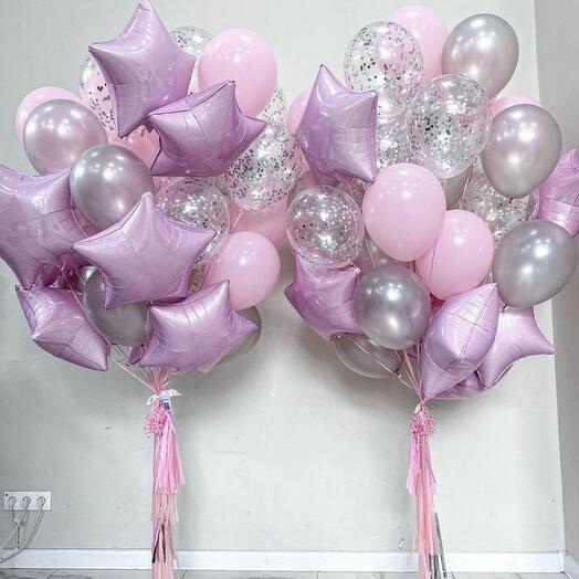 Набор шаров для девушки