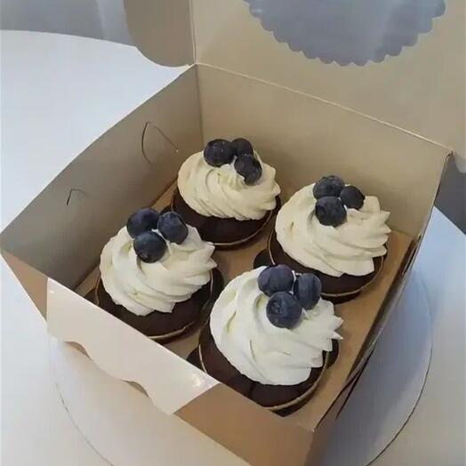 Капкейки 🧁 на 8 марта с голубикой 🫐