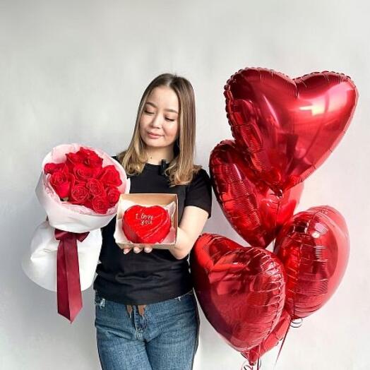 Сет "Страстный рассвет" идеален для 14 февраля