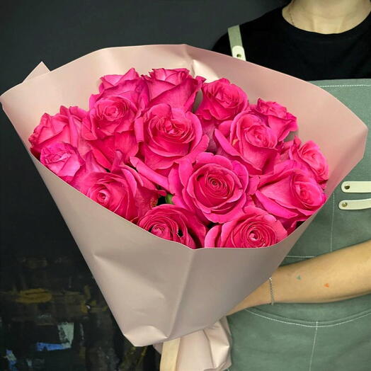 Call me Pink Floyd | Bouquet of fresh roses Pink Floyd