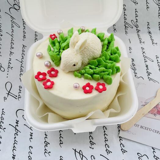 Бенто-торт «пасхальный кролик»450гр