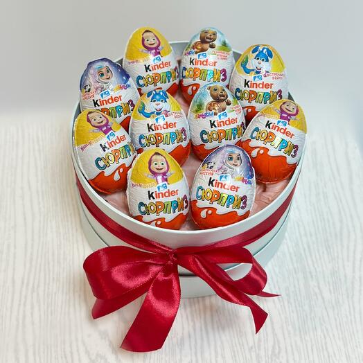 Kinder Box  2 Набор Киндер сюрприз подарочный