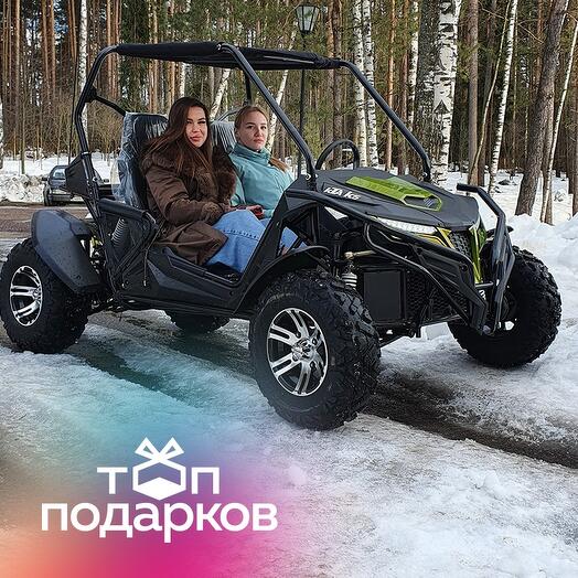 Подарочный сертификат Индивидуальное катание на багги KTA K5 для 1-2 чел. (60 мин.)