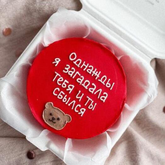 Бенто-торт любимому ♥️🧸