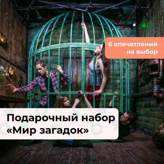 Мир загадок. Подарочный набор тематических квестов 11 в 1