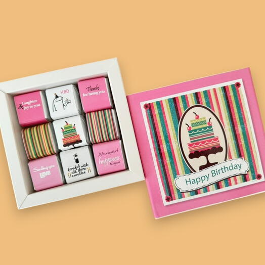 Pink Wishes Chocolate Box