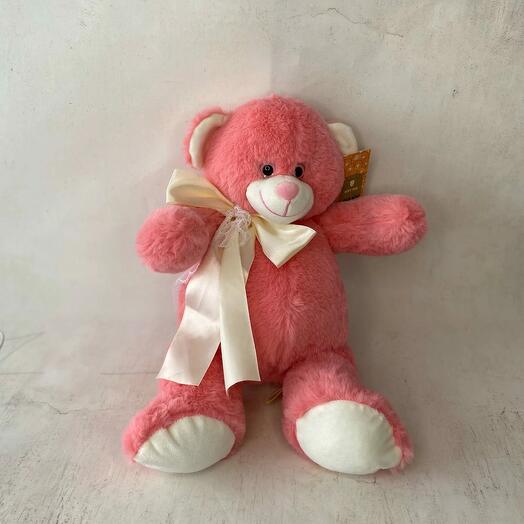 Розовый мишка