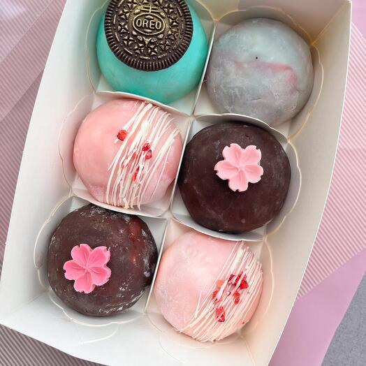 МОТИ набор ассорти 6 штук сладкий подарок девушке, парню, коллеге, любимой