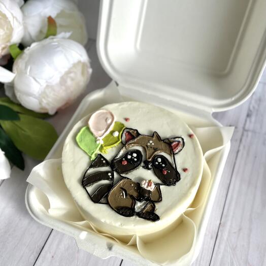 Бенто - торт енот 🦝