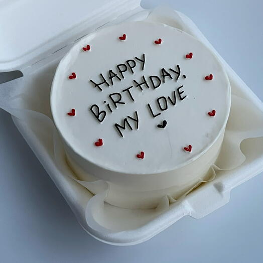 Бенто торт  HB my love