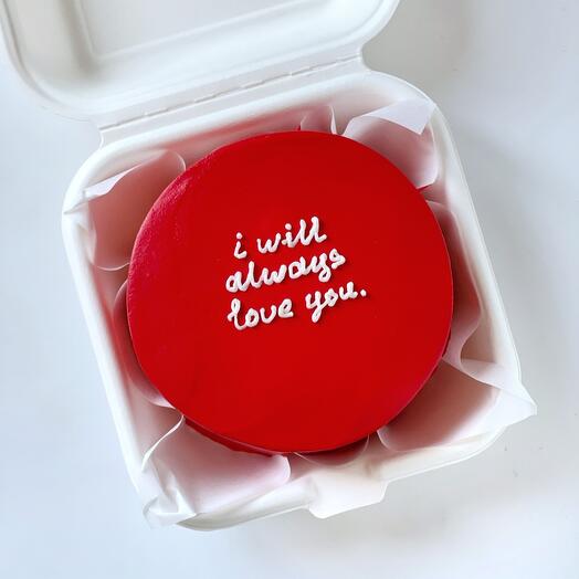 Бенто торт «Always»