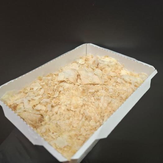 Десерт Наполеон с заварным кремом. Золотой состав