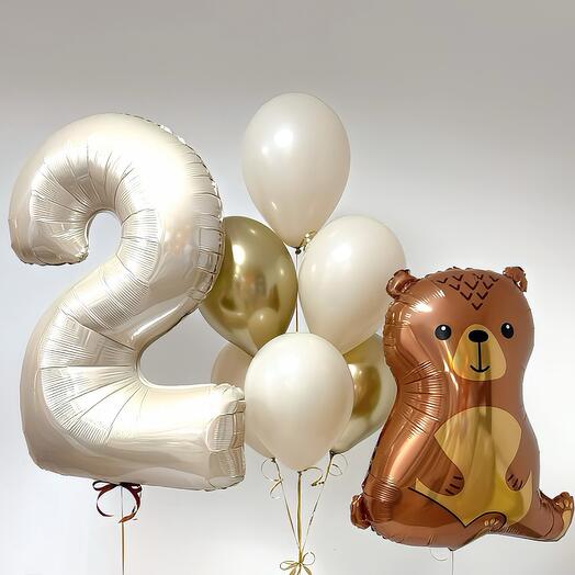 Композиция из шаров Bear