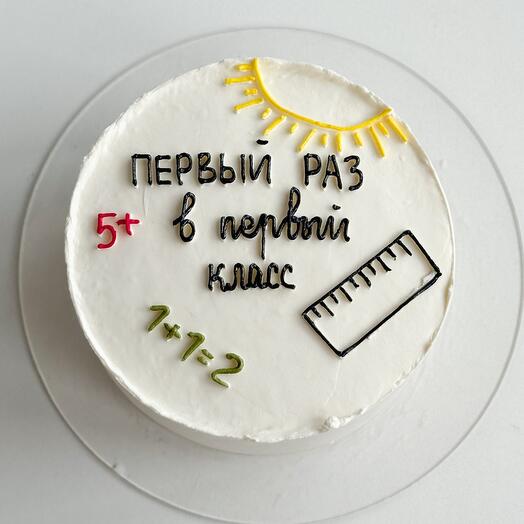 Бенто торт на 1 сентября для первоклассника