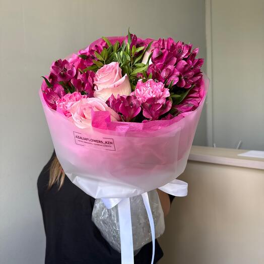 Ежевичный десерт🌸