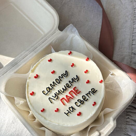 Бенто-торт «самому лучшему папе на свете»🔥 / день отца