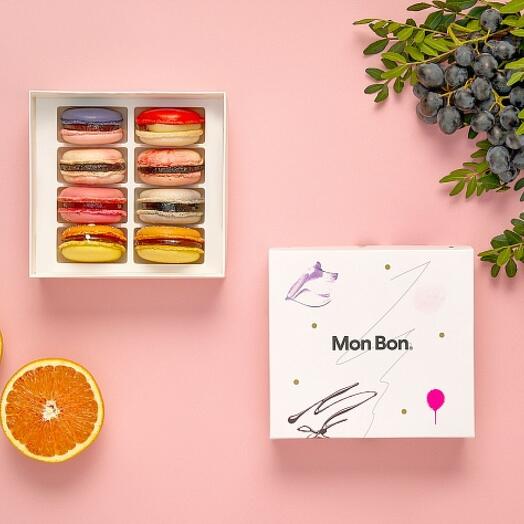 Набор макарон «I Like Fruit» 8шт Кантата