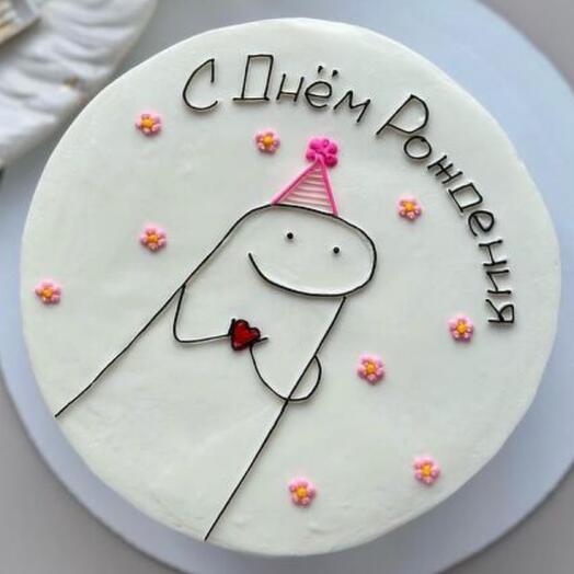 Торт на день рождения 1 кг