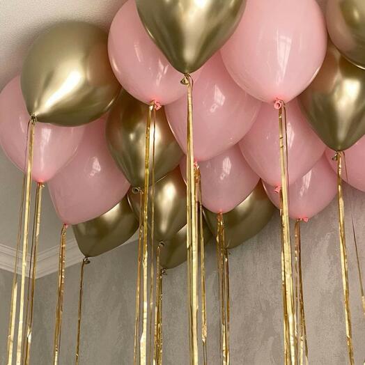 Шары на дождике 16шт