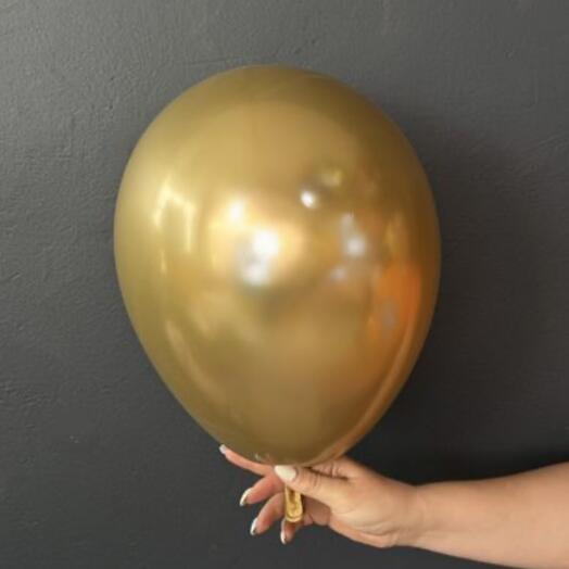 Шар хром Сатин Gold Sateen