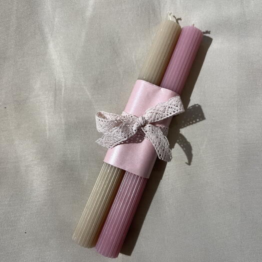 Свечи Декоративные «Розовая Нежность»