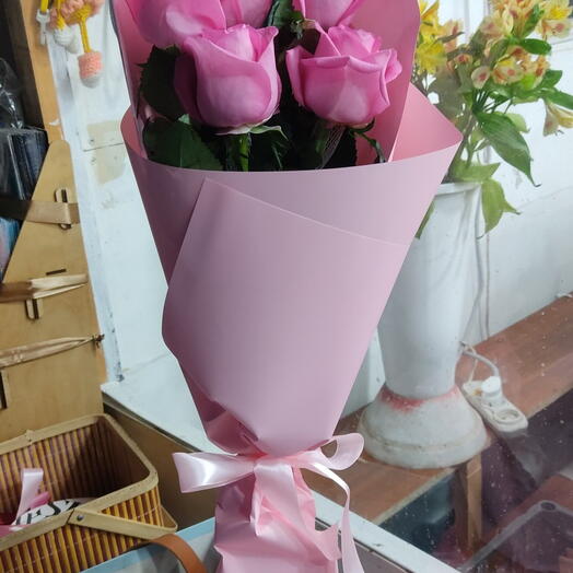 Belle mini rose! из розовых роз 🌸🦋🍀 больше живых цветов =)