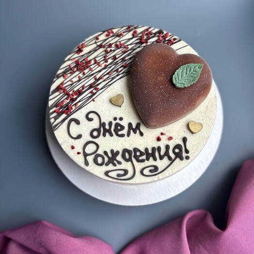 Торт из мороженого «Ваниль - Шоколад»