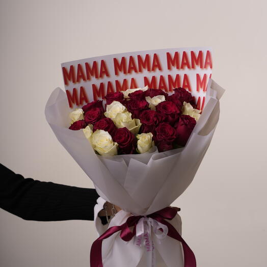 Микс из роз для Мамы