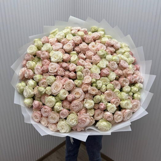 Кустовая роза микс