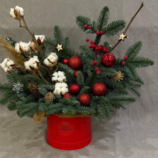 Зимняя композиция размер L