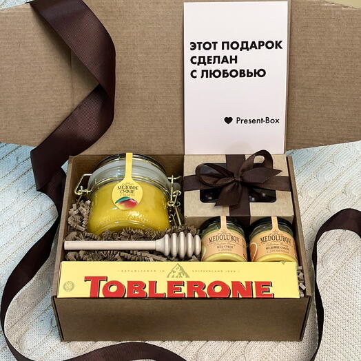 Подарочный набор «Гелиодор» — готовый подарок ручной работы от Present-Box