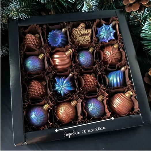 Набор из шоколада Новогодний большой